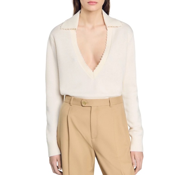 Aliciane Beaded Sweater